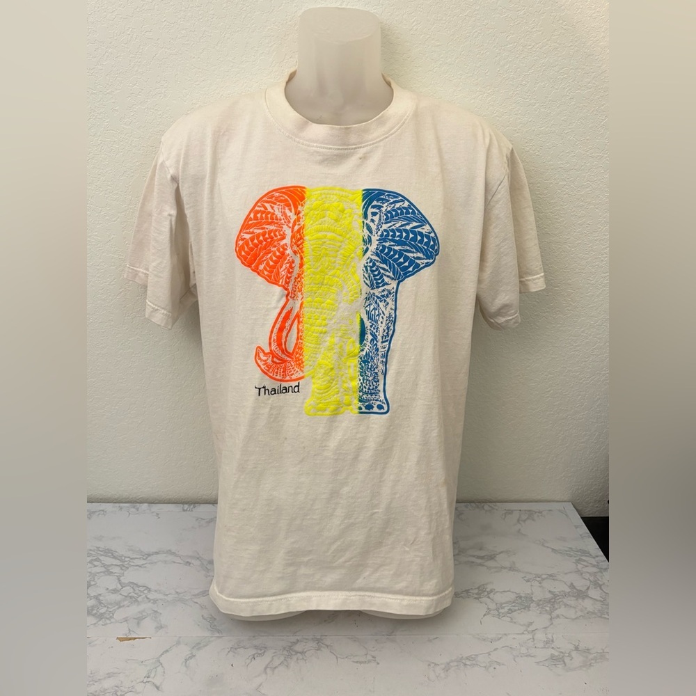 Thailand Short Sleeve Y Shirt Men’s XL Super Brand Elephant Embroidered​